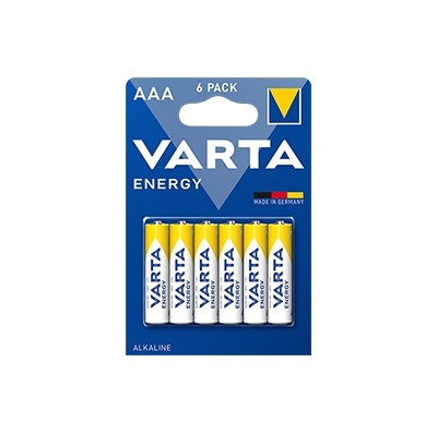 Елемент живлення лужний 4 + 2 шт Varta Energy AAА