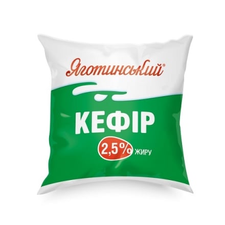 Кефір 400 г Яготинський 2,5% п/ет