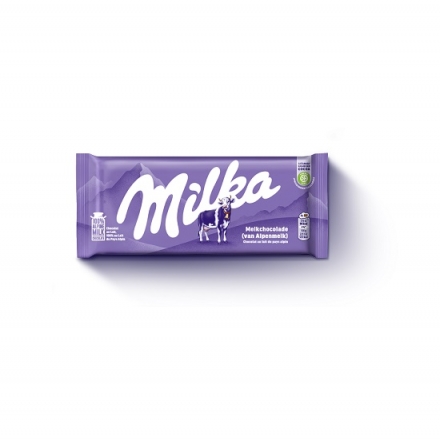 Шоколад 100 г Milka молочний м/уп