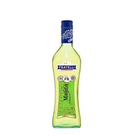 Вермут 0,5 л FRATELLI Мохито ликерный белый 12,5% об
