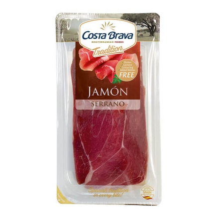 Хамон 100г Costa Brava Серрано нарезанный