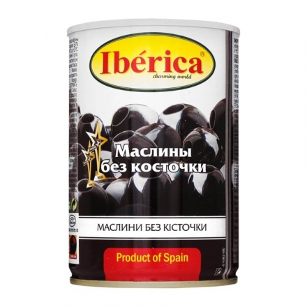 Маслини 420г IBERICA величезні без кісточки