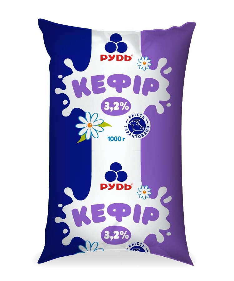 Кефір 1 кг Рудь 3,2% купити в Києві та Україні за ціною від 0 грн ★ АТБ ...