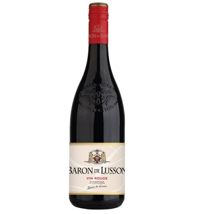 Вино 0,75л Baron de Lusson сухе червоне 12%, Франція