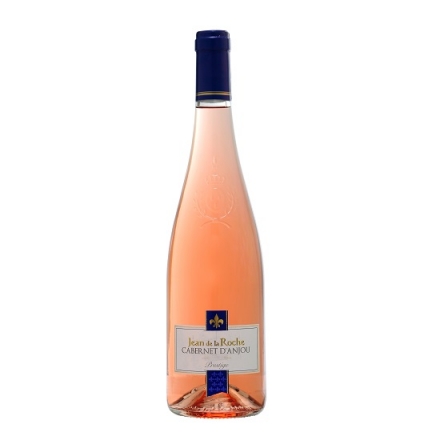 Вино 0,75 Jean de la Roche Каберне Анжу полусухое розовое сортовые 11,5%, Франция