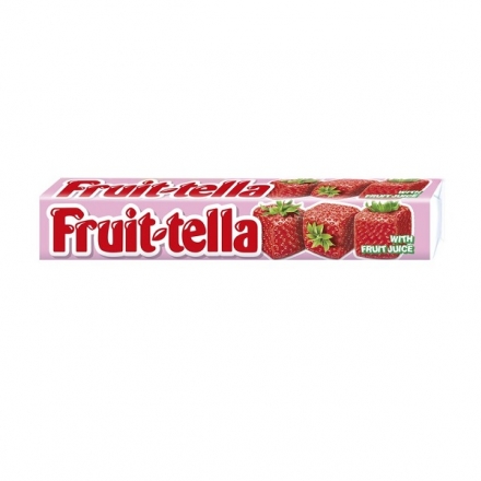 Цукерки 41 г Fruittella жувальні зі смаком полуниці 