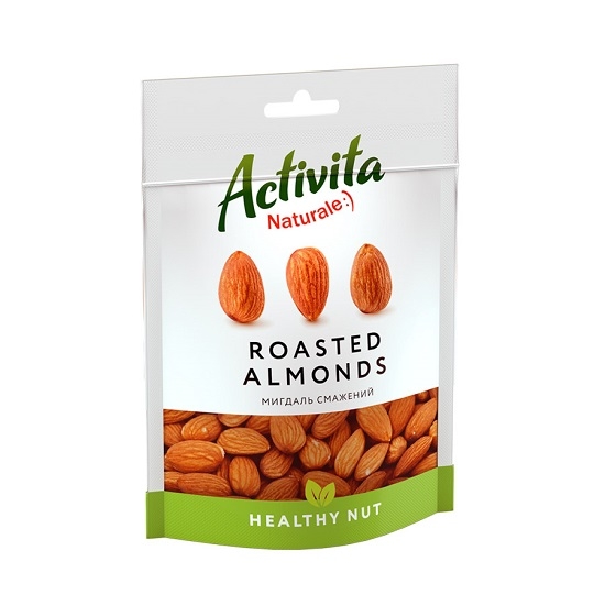 Мигдаль 120 г Activita Healthy nut смажений м/уп