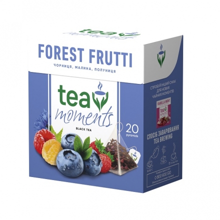 Чай (20ф/п *1,7 г) Tea Moments Forest Fruit  пірамідка к/уп