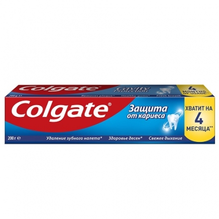 Паста зубна 200 мл Colgate Захист від карієсу Fresh Mint к/уп