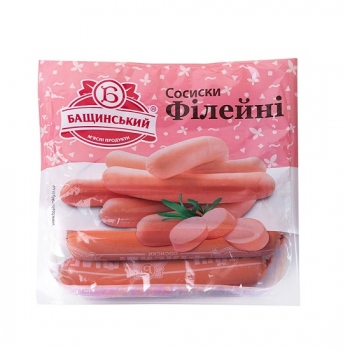 Купити Сосиски 420 г Бащинський Філейні ш/о газ/упак у АТБ Market