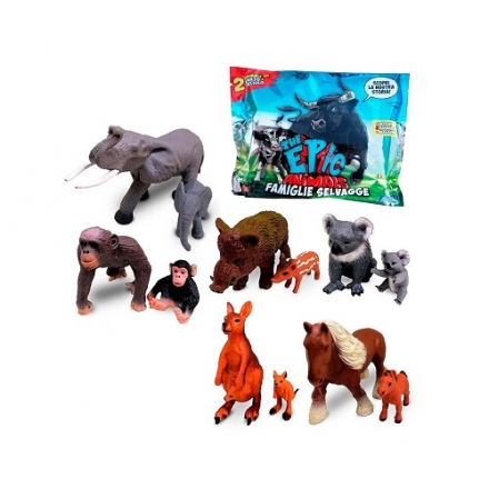 Стретч-іграшка у вигляді тварини Diramix the epic animals– Родина тварин, арт.kdd