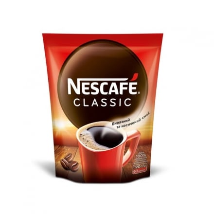 Кофе 120 г Nescafe Classic растворимый