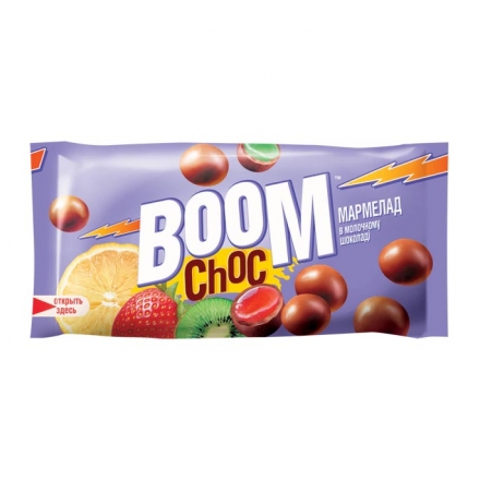 Драже 45 г Boom Choc Мармелад в шоколаде