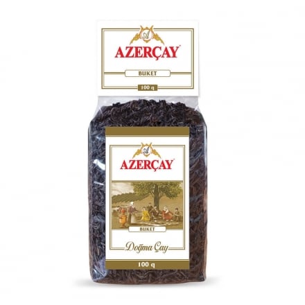 Чай 100 г Azercay Buket черный