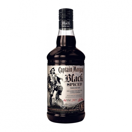 Напій 0,7л Captain Morgan Black Spiced алкогольний на основі рому 40%