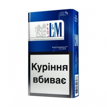 Купить Сигaреты L&M Loft Blue MPЦ 43,81 в АТБ Market