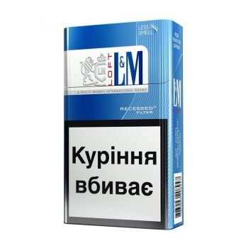 Купить Сигaреты L&M Loft Sea Blue MPЦ 43,81 в АТБ Market