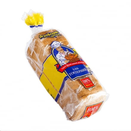 Хлеб 0,55 кг Агробизнес Тостeрний