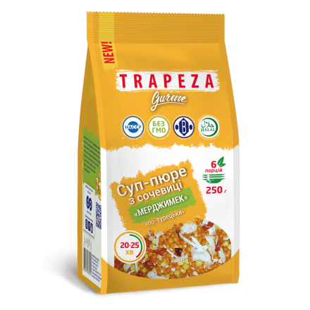 Суміш 250г Trapeza суп пюре з сочевиці Мерджемерік