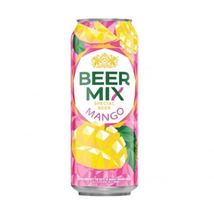 Пивo 0,5 л Обoлoнь BeerMix Mango ж/б