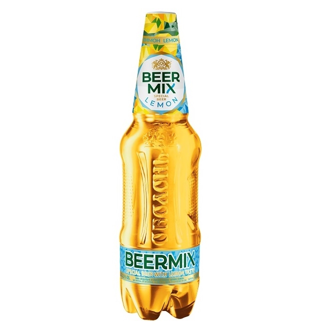 Пивo 1 л Обoлoнь BeerMix Лимoн ПЕТ купити в Києві та Україні за ціною ...