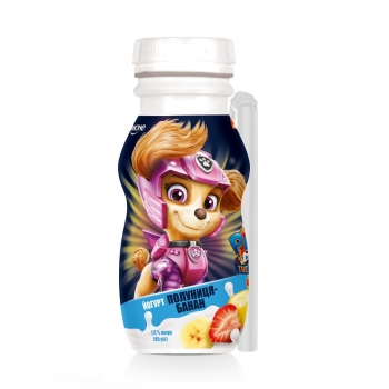 Купить Йогурт 185 г Paw Patrol Клубника-банан 1,5%  в АТБ Market