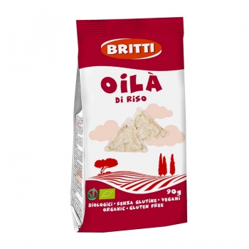 Купити Снеки 90г OILA BRITTI рисові міні Органічний продукт у АТБ Market