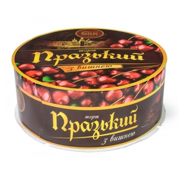 Купити Торт 450г КБКК Празький з вишнею у АТБ Market