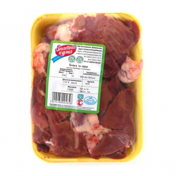 Купити Печінка з серцем курчат-бройлерів Знатна курка охолоджена подложка у АТБ Market