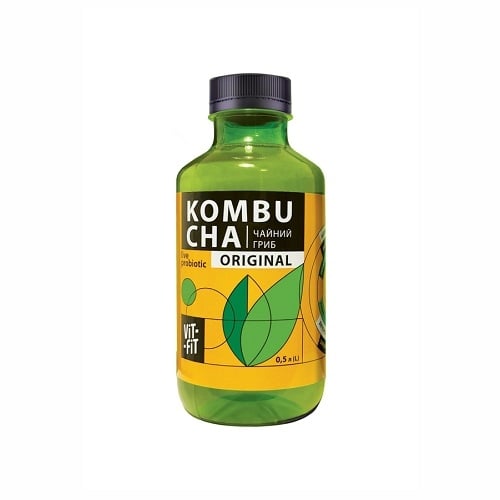 Напій бродіння 0,5кг Vit-Fit Kombucha Original Чайний Гриб п/бут