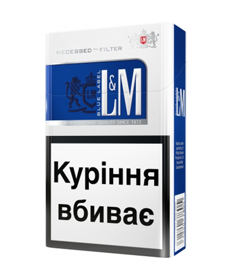 Сигaрети L&M Blue Label купити в Києві та Україні за ціною від 0 грн ★ АТБ Маркет
