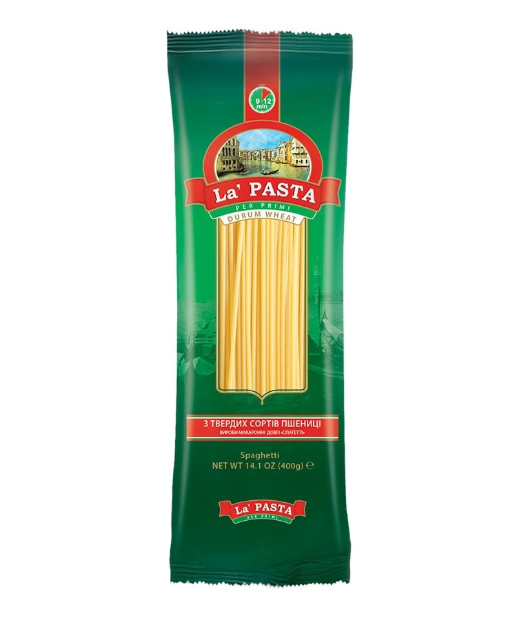 Мак. Вир. 400г La Pasta Спагеті