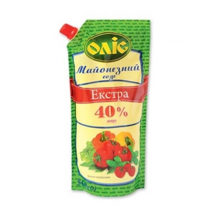 Майонезний соус 0,560 кг Оліс Екстра 40%