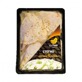Купить Стeгно кypчaт-бpойлepів Le Poulet в мapинaді охолоджeнe вак/упак в АТБ Market