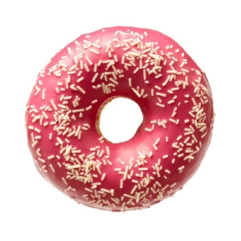 Купити Донатc (пончик) 56 г DONUT WORRY BE HAPPY зі смаком полуниці п/уп у АТБ Market