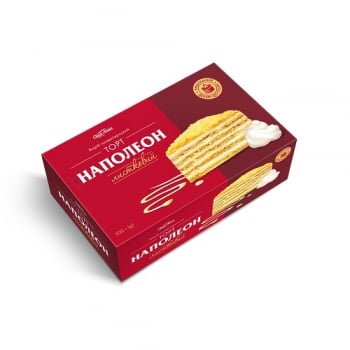 Купить Торт 0,5 кг Своя Линия слоеный Наполеон в АТБ Market