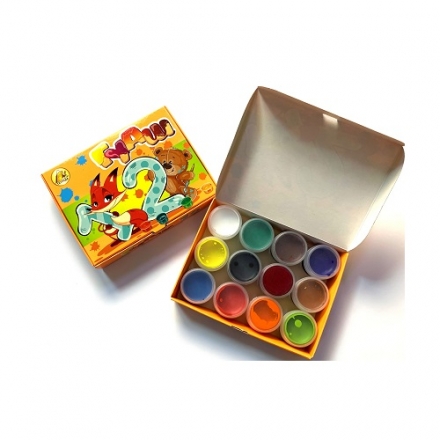 Купити Фарби гуашеві, 12 кол., 10 мл. у АТБ Market