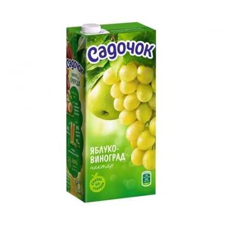 Нектар 0,95 л Садочек Яблоко-Виноград 
