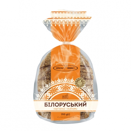 Хлеб 350 г Киевхлеб Белорусский нарезка половинка