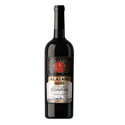 Вино 0,75 л Алазані Горі Алазанська долина напівсолодке червоне 9-13% об ск/бут