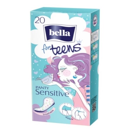 Прокладки щоденні 20 шт Bella for Teens Sensitive