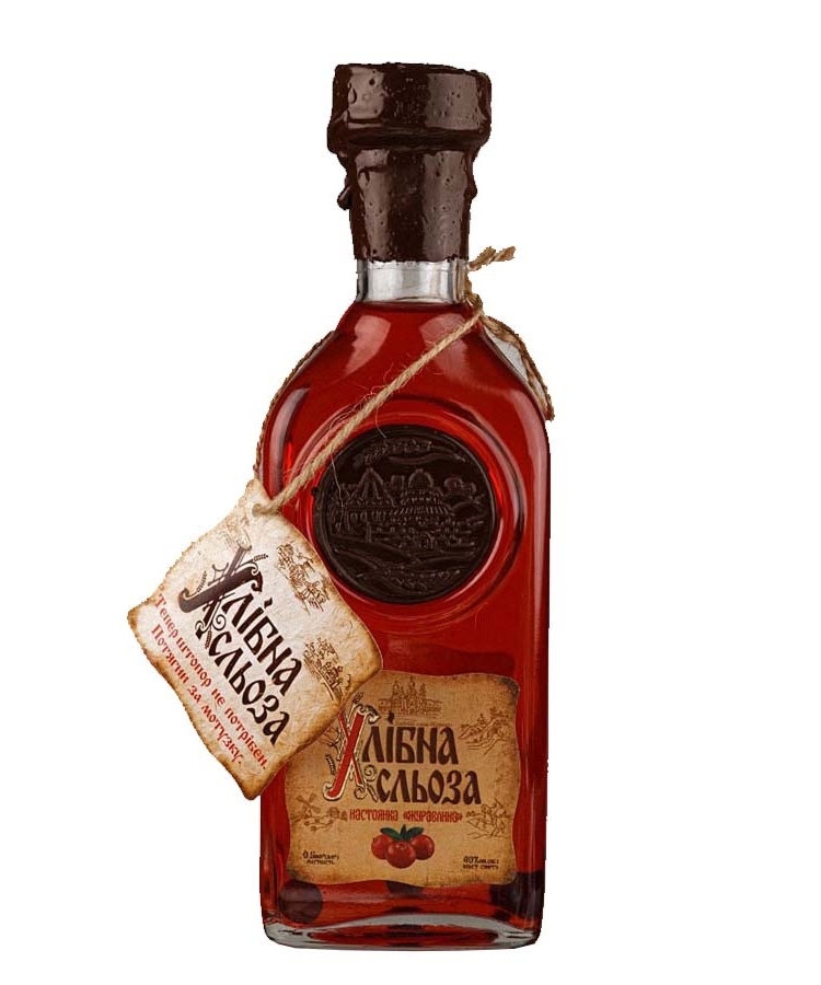 ➤ Настоянка 0,5 л Хлібна Сльоза Журавлина 40 % об ск/бут 0,5 л