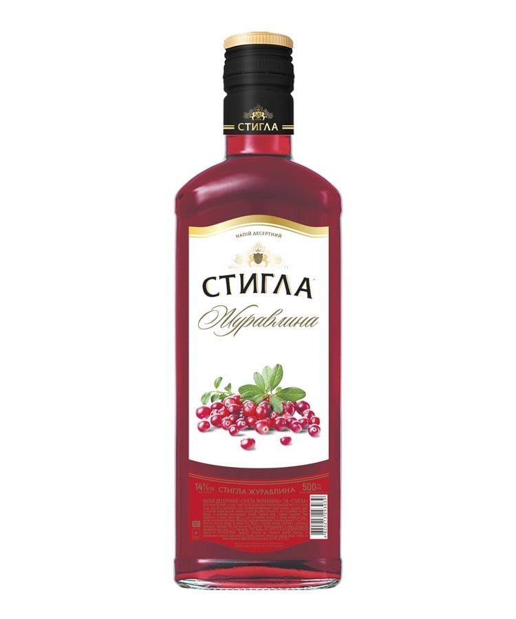 Напій 0,5 л Стигла десертний Журавлина 14% об скл/бут купити в Києві та ...