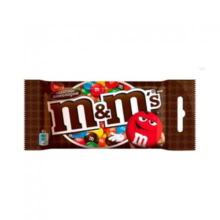 Драже 45г Mars M&M's у молочному шоколаді