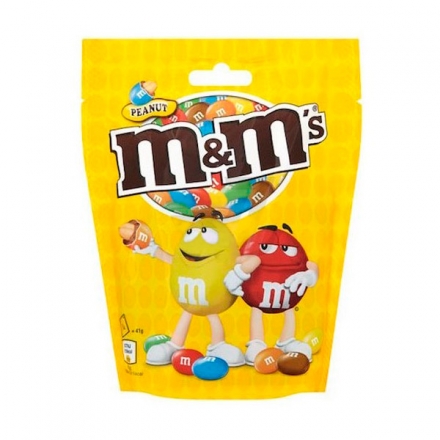 Драже 125г Mars M&M's з арахiсом та молочним шоколадом