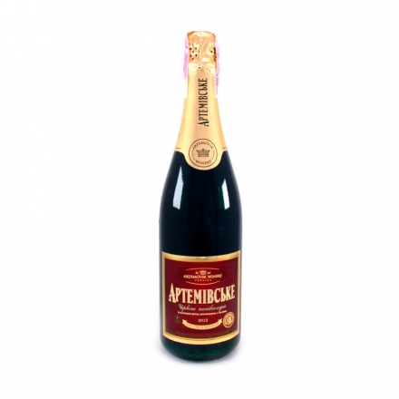 Винo 0,75 л Artwinery Артемівське ігристе витримане червоне напівсолодке 10,0-13,5%
