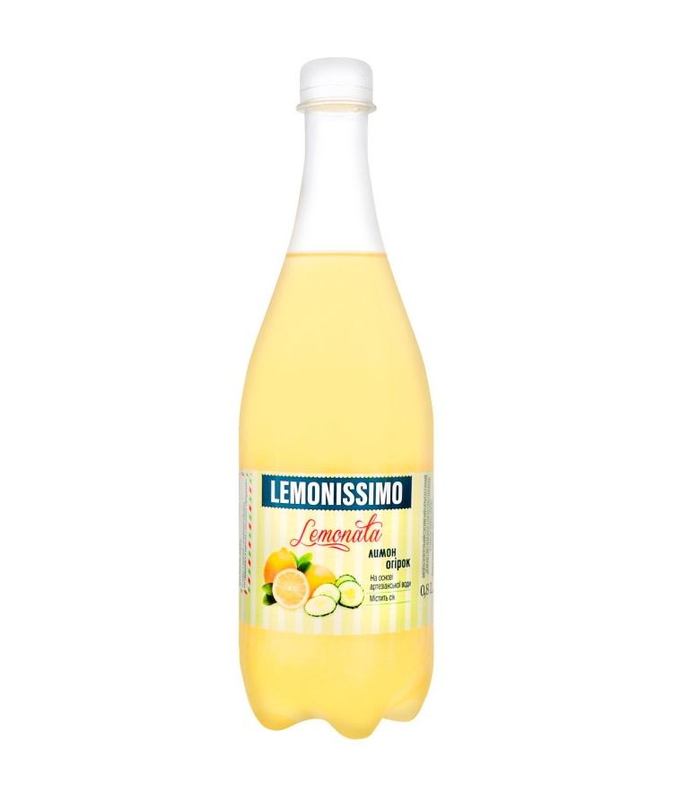 ➤ Напиток 0,8 л LEMONISSIMO Lemonata со вкусом Лимон-Огурец