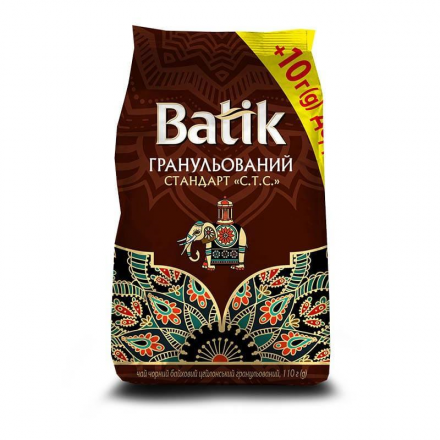 Чай 110 г Batik СТС чорний байховий цейлонський гранульований
