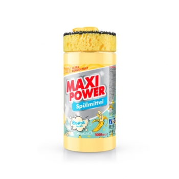 ➤ Засіб миючий для посуду 1 л MaxiPower banane,bublle gum,platin