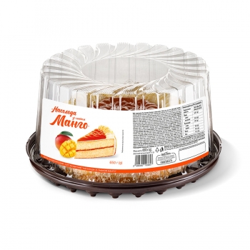 Купить Торт 0,65 кг Своя Лiнiя Насолода зі смаком манго п/уп в АТБ Market